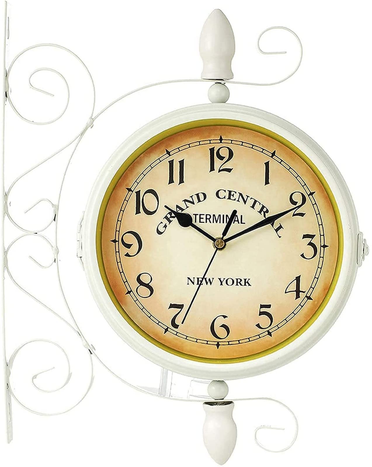 Amazon.co.jp: 壁掛け時計 アートクロック 屋外ガーデンウォール